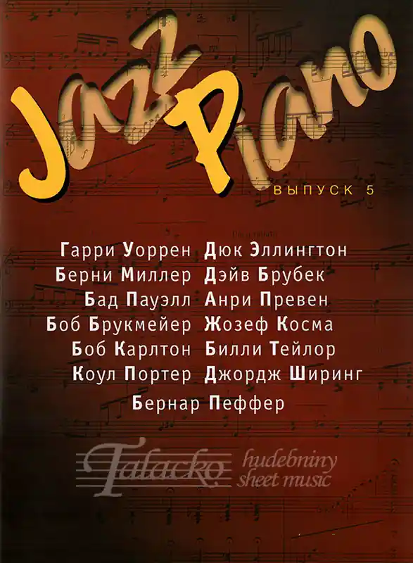 Jazz Piano Volume 5 Top Prodej