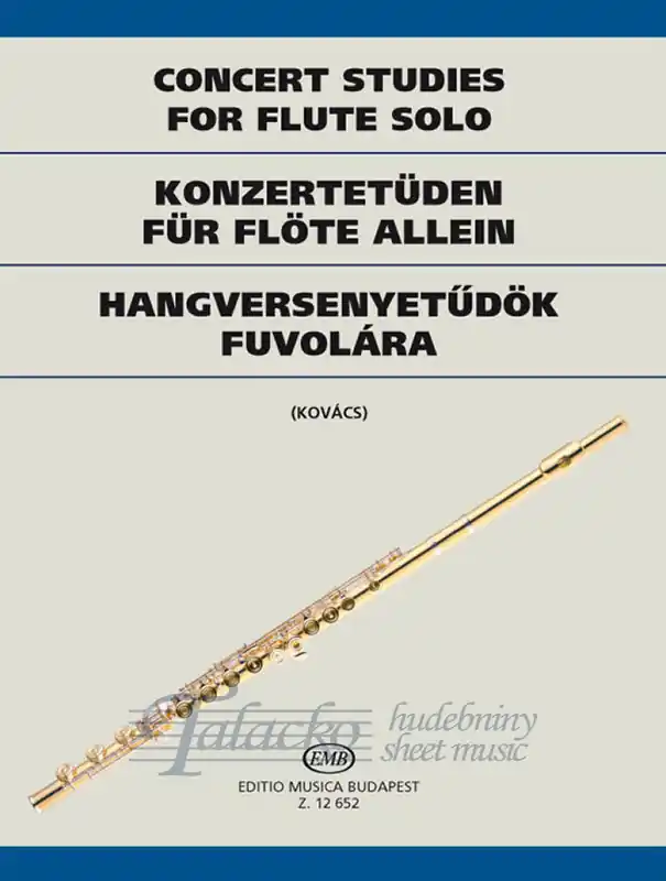 Výprodej Concert Studies for flute solo