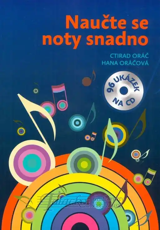 Nejprodávanější Naučte se noty snadno + CD