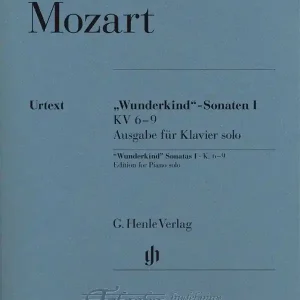 "Wunderkind"-Sonatas Volume I K. 6-9 Cenová Bomba