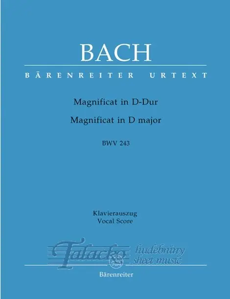 Bezpečná Platba Magnificat D major BWV 243, KV