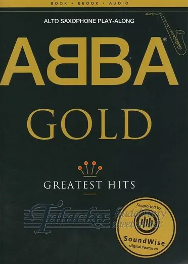 ABBA Gold Alto Saxophone Play-along Koupit Online