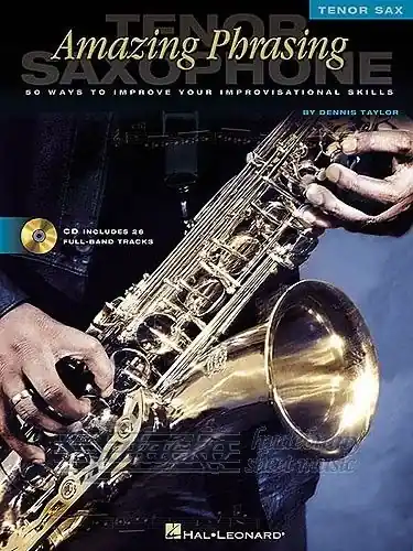 Sleva Amazing Phrasing Tenor Sax + CD