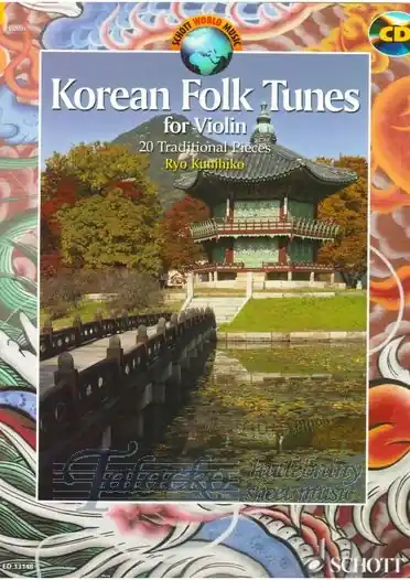 Schott World Music Korean Folk Tunes + CD Must-Have