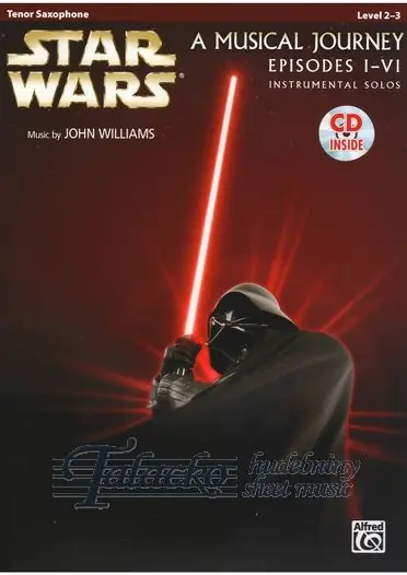 Star Wars A Musical Journey Episodes I-VI (tenor saxophone) + CD Akční Nabídka