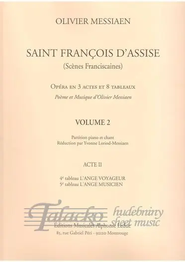 Saint-Francois d´Assise, volume 2 (Acte II) Značkový