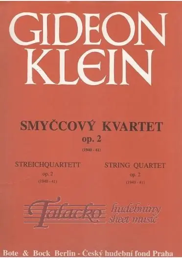Novinka Smyčcový kvartet op.2
