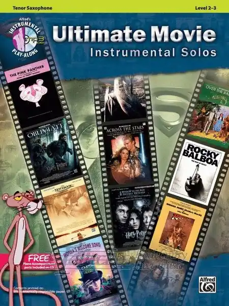 Ultimate Movie Instrumental Solos Tenor Saxophone + CD Koupit Online