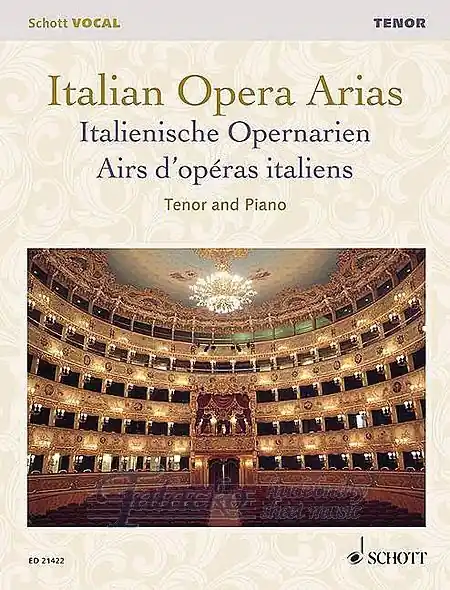 Italian Opera Arias (Tenor) Aktuální