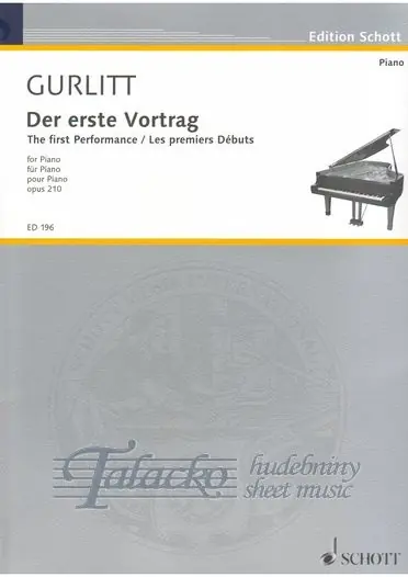 Zlevněný First Performance for Piano op. 210