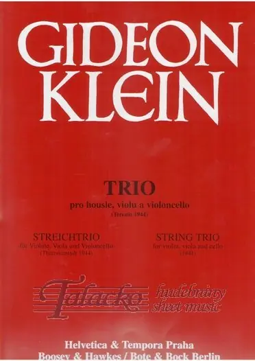 Sezónní Sleva Trio pro housle, violu a violoncello