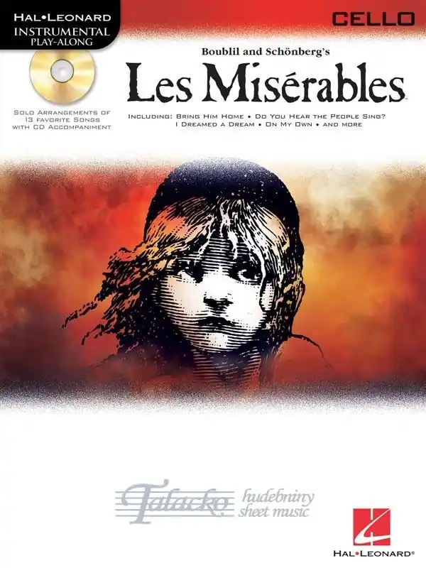 Les Misérables Play-Along Pack - Cello + CD Nejlepší Cena
