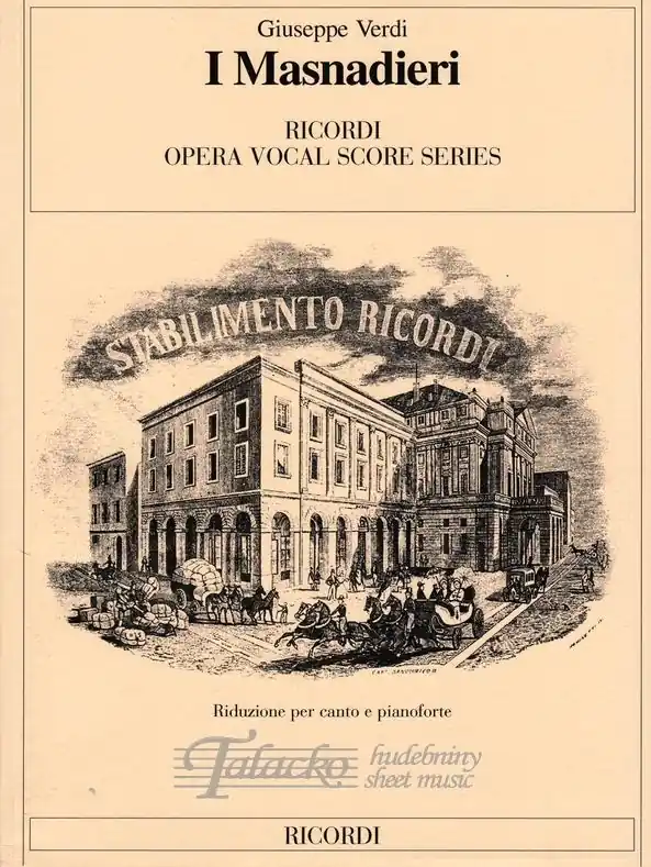Masnadieri (Opera completa per canto e pianoforte) Vrácení Zdarma
