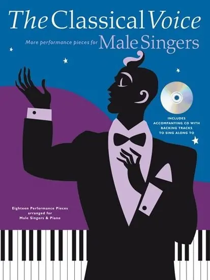 Akce Classical Voice - More Performance Pieces For Male Singers + CD