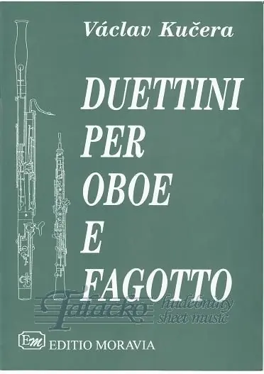 Duettini per oboe e fagotto Omezená Nabídka