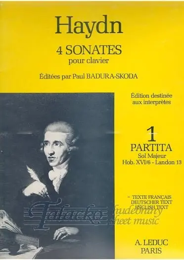 Oblíbený 4 Sonates pour clavier 1