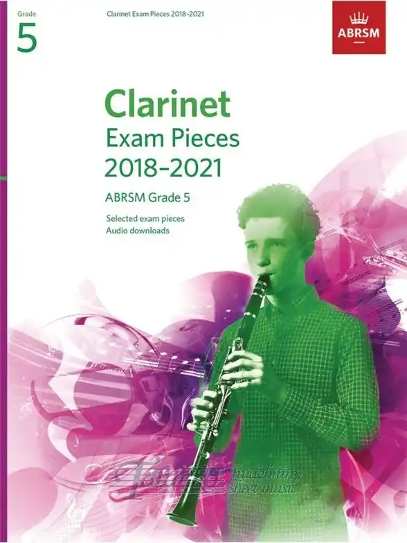 Nejprodávanější Clarinet Exam Pieces 2018-2021, ABRSM Grade 5
