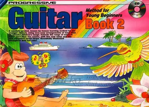 Dokud Zásoby Vydrží Progressive Guitar Method for Young Beginners Book 2 + CD
