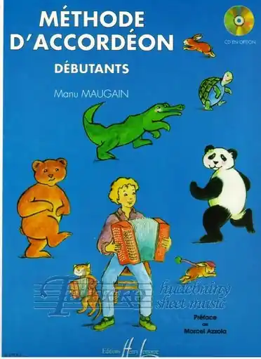 Méthode d‘accordéon Vol.1 + CD Výprodej