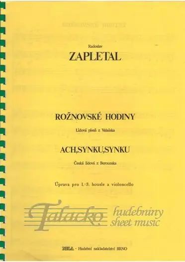 Sleva Rožnovské hodiny - Ach, synku, synku