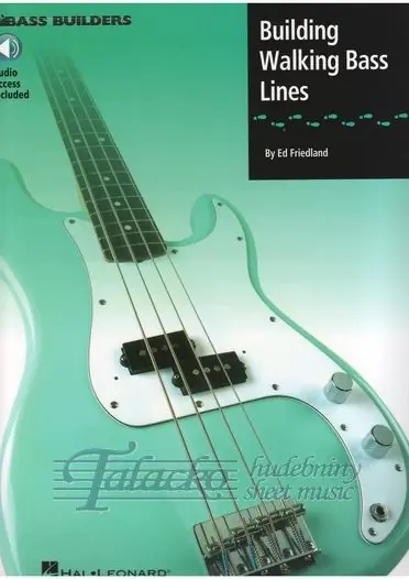 BUILDING WALKING BASS LINES + CD Nová Kolekce