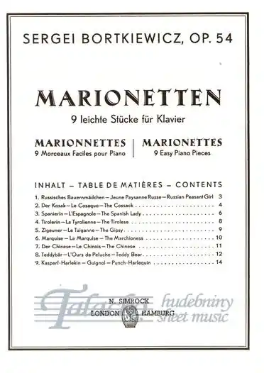 Marionettes op. 54 Akční Cena