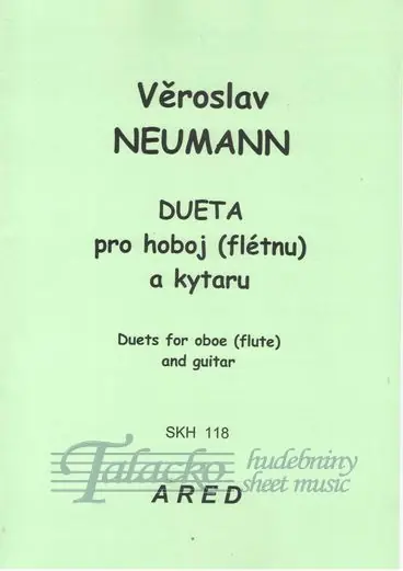 Vysoce Kvalitní Dueta pro hoboj (flétnu) a kytaru