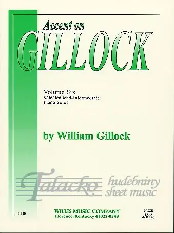 Accent on Gillock vol. 6 Top Prodej