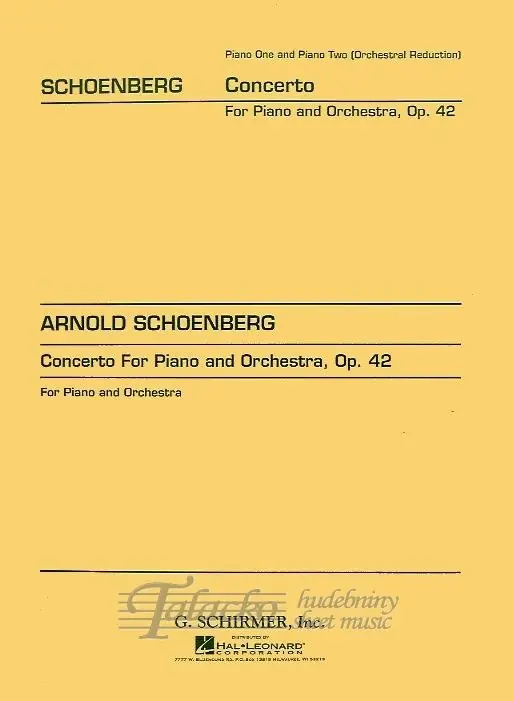 Rychlé Dodání Concerto for Piano and Orchestra op. 42