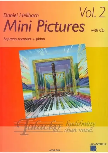 Mini Pictures Vol.2 + CD (soprano recorder) Víkendová Akce