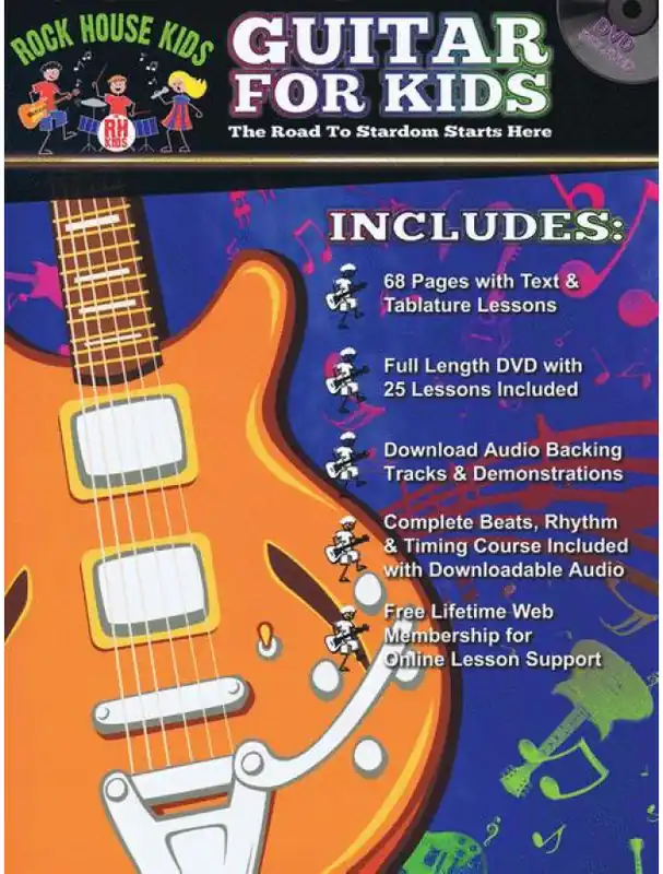 Guitar for Kids The Road to Stardom Starts Here (noty na kytaru) (+DVD) Rychlé Dodání