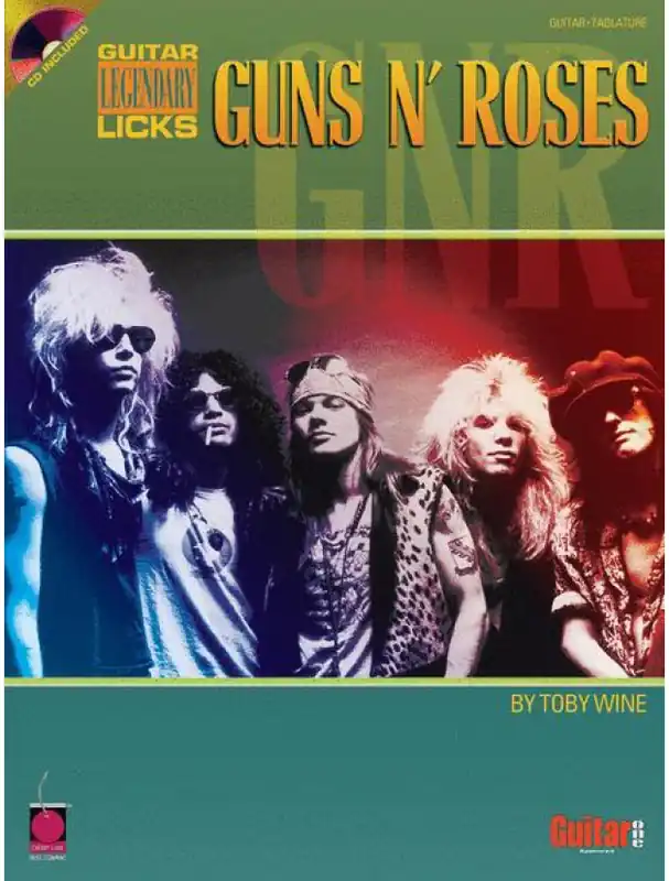Guitar Legendary Licks Guns N‘ Roses (noty, tabulatury na kytaru) (+audio) Pouze Dnes