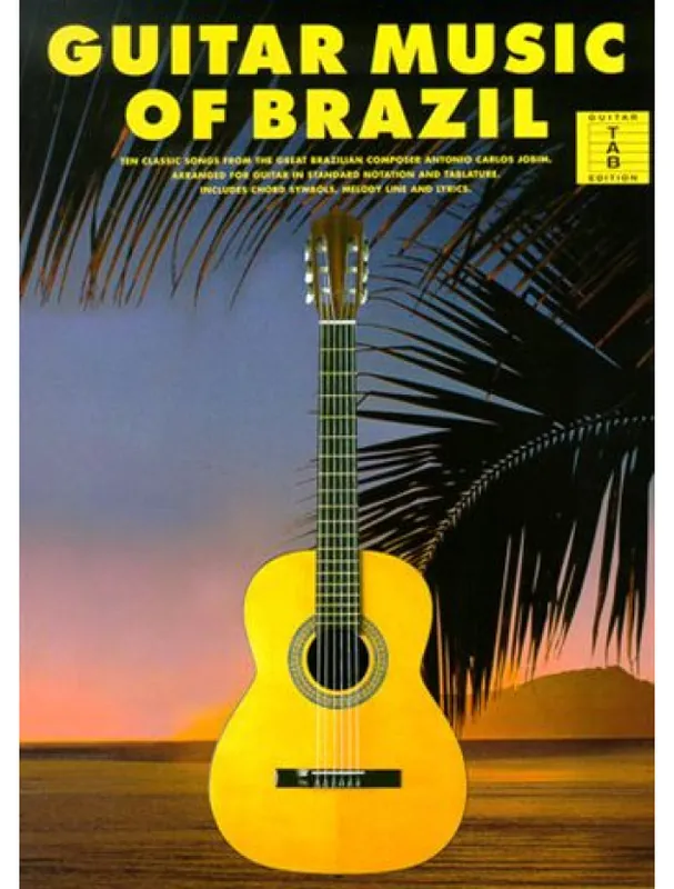 Levný Guitar Music Of Brazil (noty, kytarová tabulatura, s akordovými značkami)