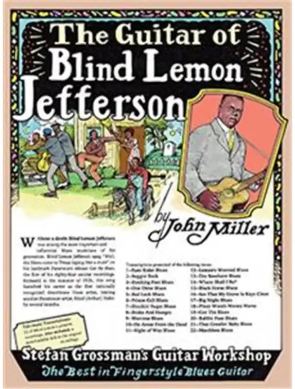 Cenová Bomba Guitar of Blind Lemon Jefferson (noty, tabulatury na kytaru) (+audio)