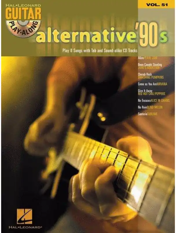 Guitar Play-Along 51 Alternative ‘90s (noty, tabulatury na kytaru) (+audio) Must-Have