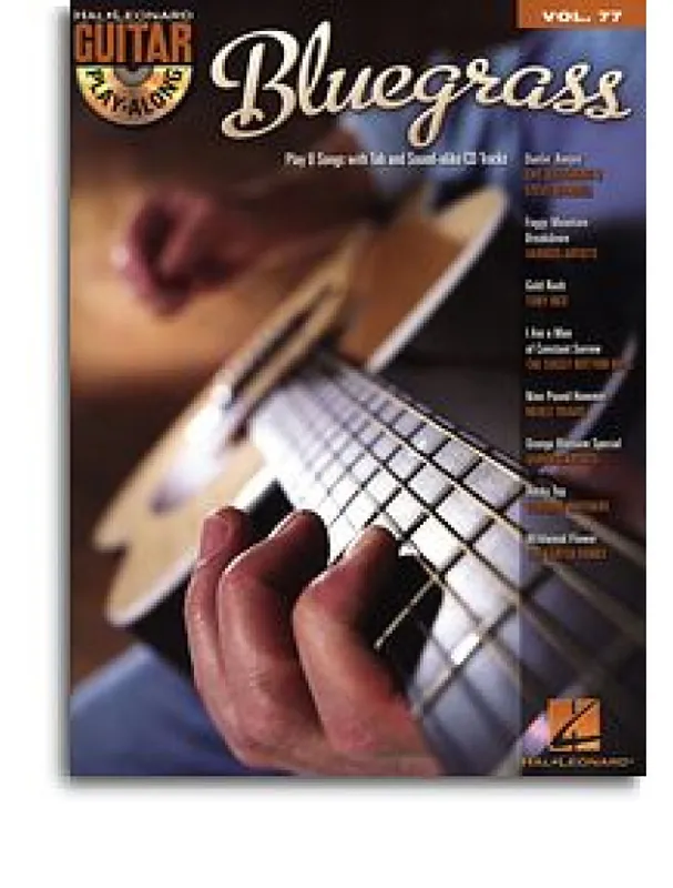 Guitar Play-Along 77 Bluegrass (tabulatury, noty, kytara) (+audio) Sleva