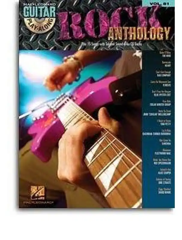 Guitar Play-Along 81 Rock Anthology (tabulatury, noty, kytara) (+audio) Tovární Cena