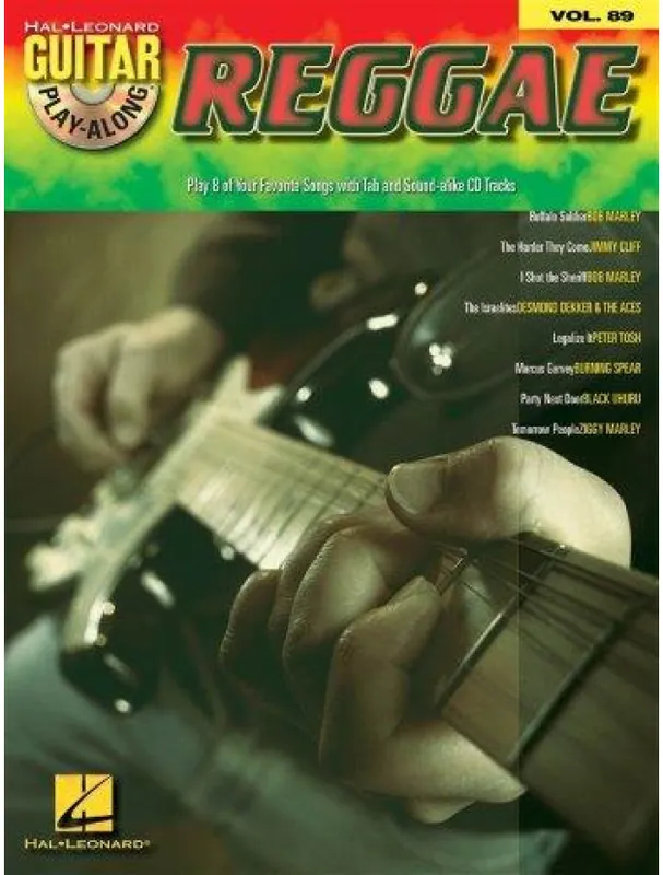 Nejlepší Volba Guitar Play-Along 89 Reggae (noty, tabulatury na kytaru) (+audio)