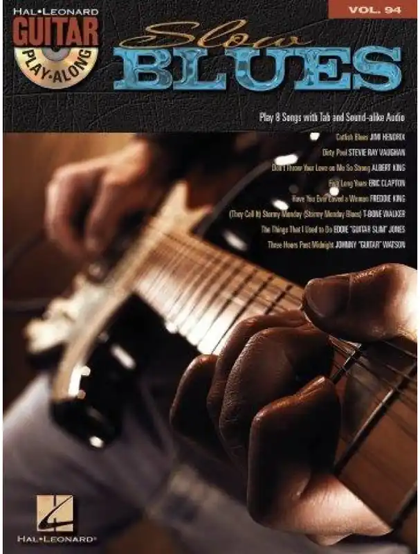 Guitar Play-Along 94 Slow Blues (noty, tabulatury na kytaru) (+audio) Výprodej