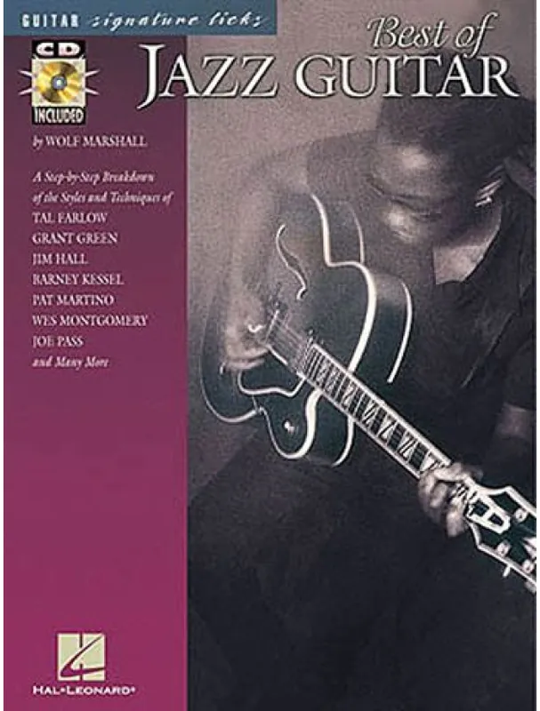 Guitar Signature Licks Best Of Jazz Guitar (noty, kytarová tabulatura, s akordovými značkami) Pouze Dnes