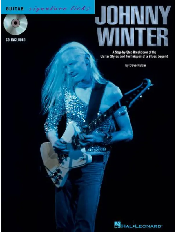 Guitar Signature Licks Johnny Winter (tabulatury, noty, kytara) Speciální Cena