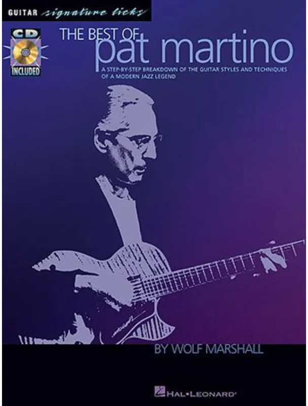 Guitar Signature Licks The Best Of Pat Martino (noty, tabulatury na kytaru) (+audio) Vysoce Kvalitní