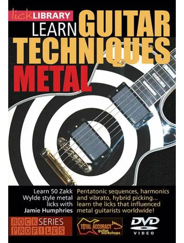 Omezená Nabídka Guitar Techniques Zakk Wylde (video škola hry na kytaru)