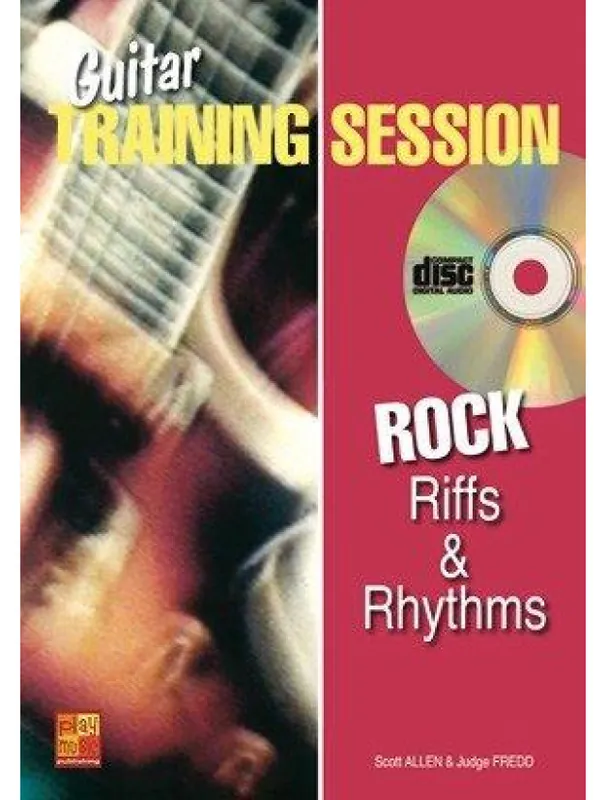 Guitar Training Session Rock Riffs & Rhythms (noty, tabulatury na kytaru) (+audio) Výhodná Nabídka