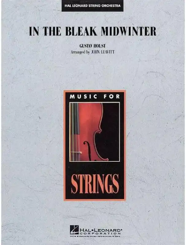 Gustav Holst In the Bleak Midwinter (noty pro smyčcový orchestr, party, partitura) Must-Have