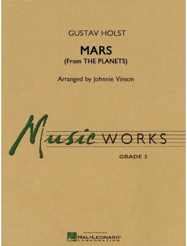 Gustav Holst Mars from The Planets (noty pro koncertní orchestr, partitura, party) Finální Výprodej