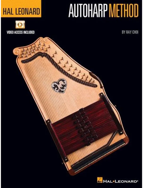 Vysoce Kvalitní Hal Leonard Autoharp Method (noty, tabulatury na autoharfu) (+video)