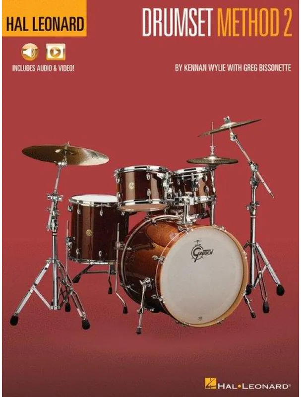 Hal Leonard Drumset Method Book 2 (noty na bicí) (+audio) Top Prodej