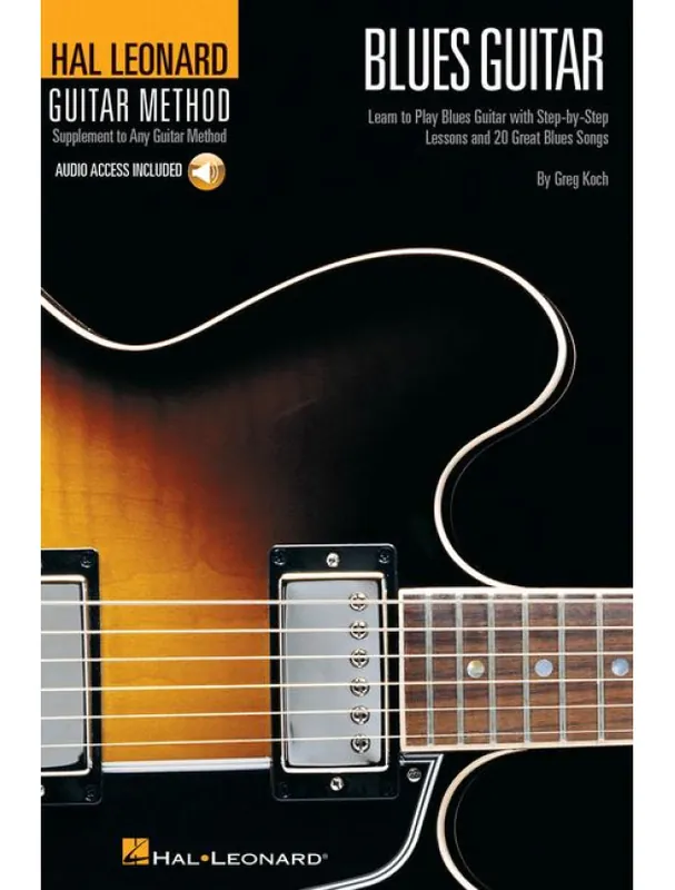 Horká Nabídka Hal Leonard Guitar Method Blues Guitar - 6 inch. x 9 inch. Edition (noty, tabulatury na kytaru) (+audio)