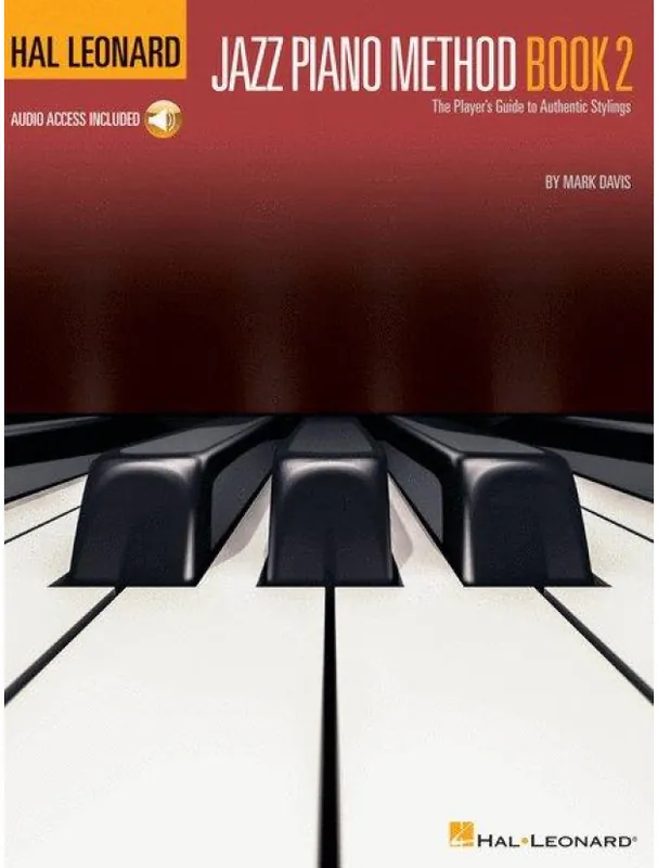 Hal Leonard Jazz Piano Method Book 2 (noty na klavír) (+audio) Hit Sezóny